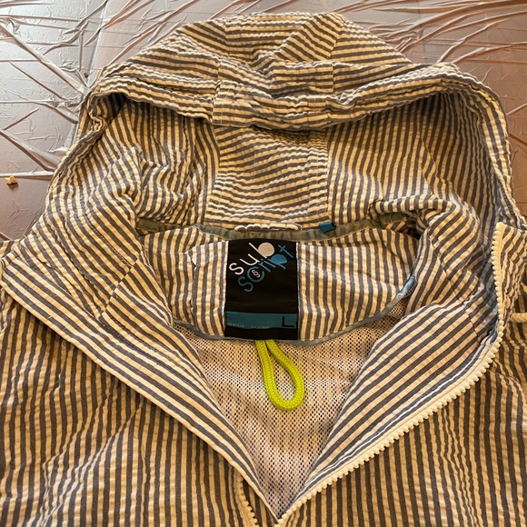 Seersucker Sweatshirt by Subscript - Picture 2 of 3